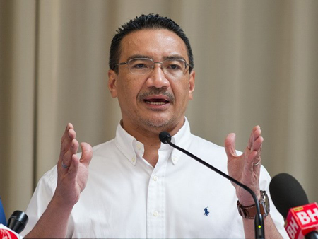 Quyền Bộ trưởng Giao thông Malaysia Hishammuddin Hussein.